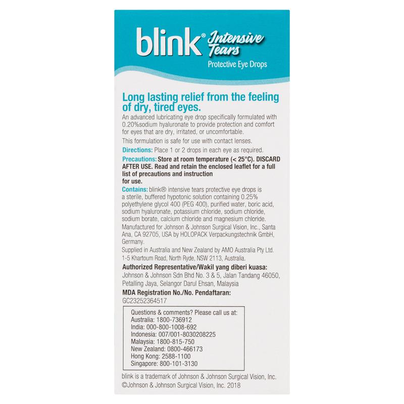 Load image into Gallery viewer, Blink Intensive Tears 0.4 x 20 Vials

