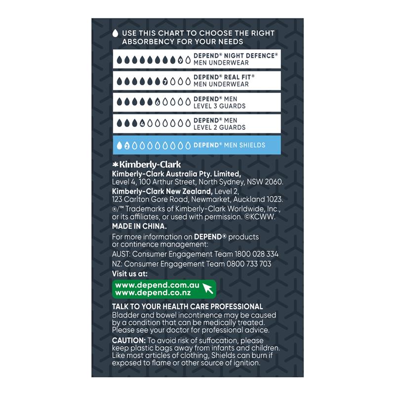 Load image into Gallery viewer, Depend Shields 14 Pack
