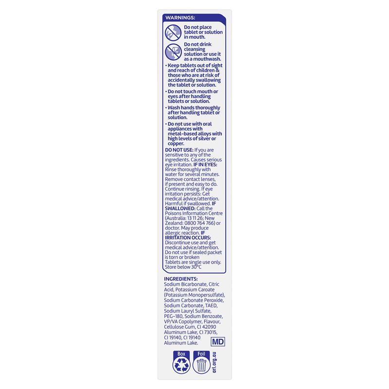 Load image into Gallery viewer, Polident Denture Cleanser Fresh Active Tablets 36
