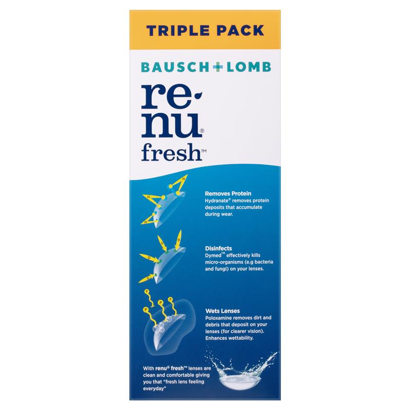 Load image into Gallery viewer, Bausch &amp; Lomb Renu Fresh 3 For 2 355ml
