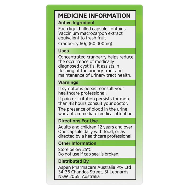 Load image into Gallery viewer, Ural High Strength Cranberry 60000mg 30 Capsules
