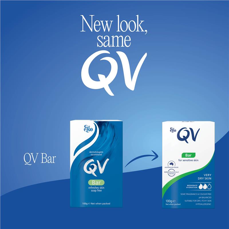 Load image into Gallery viewer, QV Wash Cleansing Bar 100G Twin Pack
