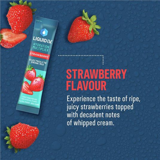 Liquid IV Hydration Strawberry 24 Sachets
