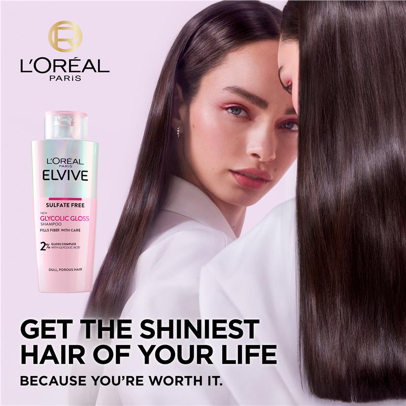 Load image into Gallery viewer, L'Oreal Paris Elvive Glycolic Gloss Shampoo 200ml
