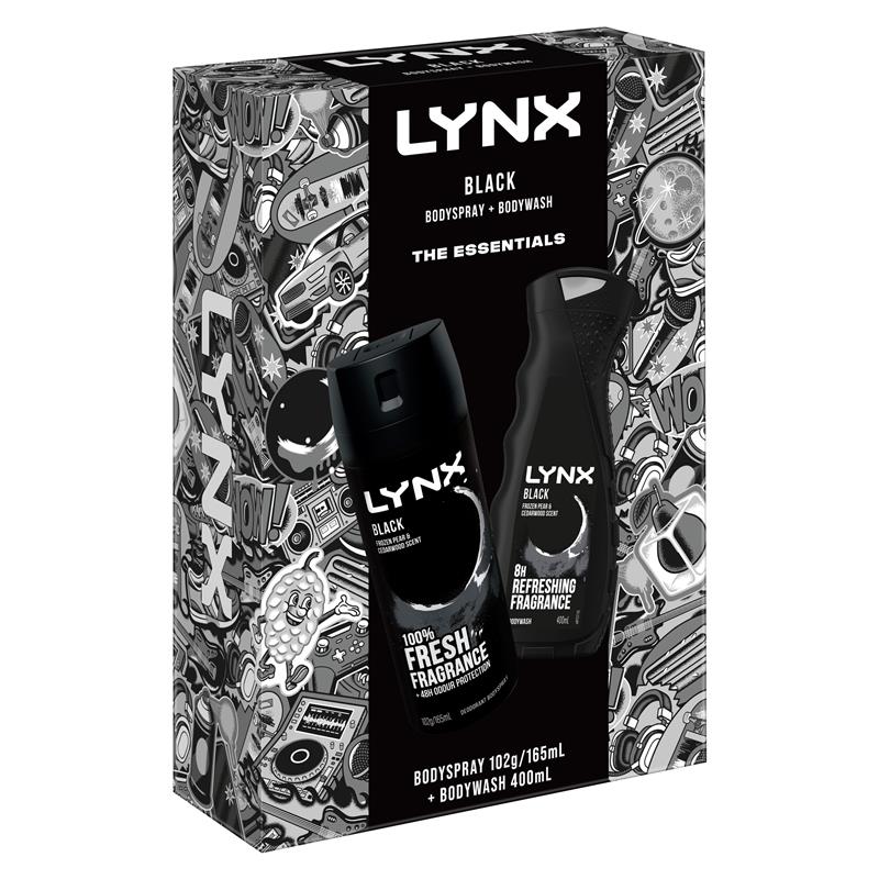 Load image into Gallery viewer, Lynx Duo Black Gift Set
