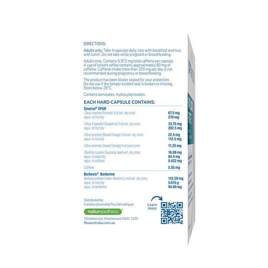 FBX Optimizer Fat Loss Forte 60 Capsules