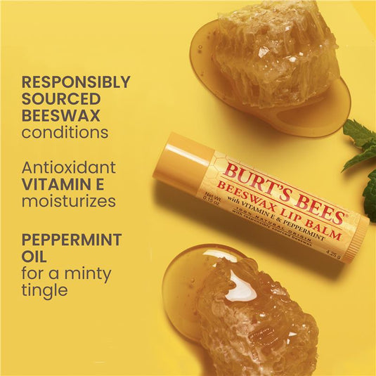 Burts Bees Lip Balm Beeswax 4.25g