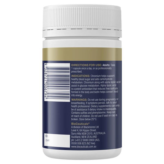 BioCeuticals GlucoFactors Forte 120 Capsules