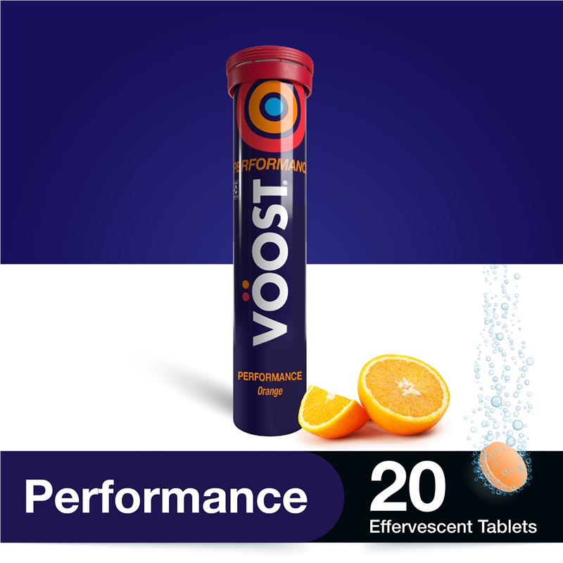 Load image into Gallery viewer, Voost Vitamin B+ Orange Performance Effervescent 20 Tablets
