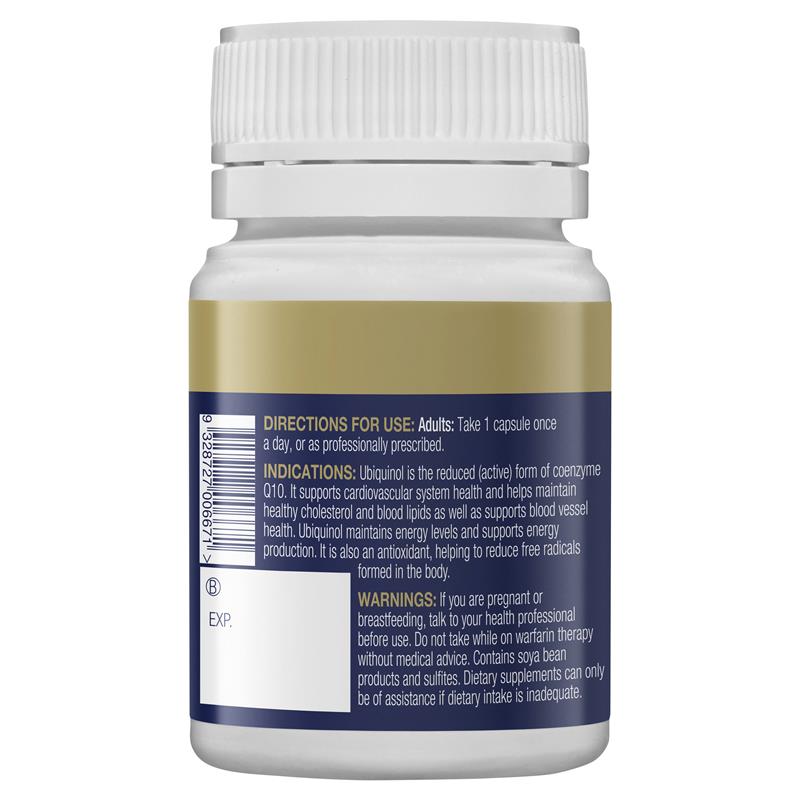 Load image into Gallery viewer, BioCeuticals Ubiquinol BioActive 150mg 30 Capsules
