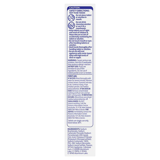 Polident Retainer and Mouthguard Cleanser 36 Tablets