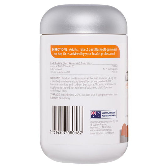 Nature's Way Adult Vita Gummies Sugar Free High Strength Vitamin C 65 Gummies