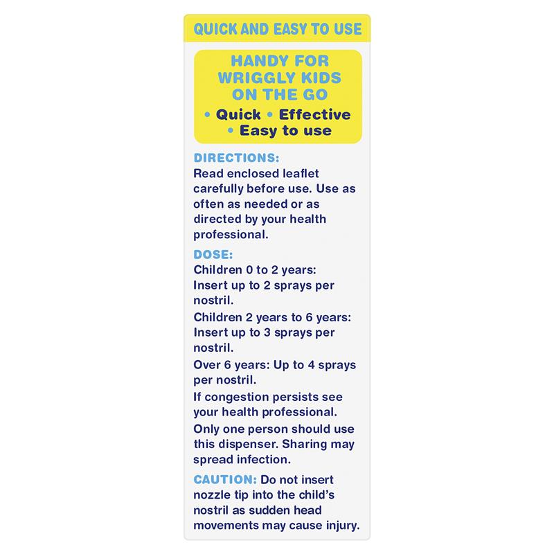Load image into Gallery viewer, FLO Kids Saline Nasal Spray 15ml
