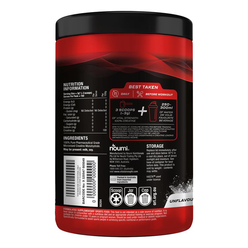 Load image into Gallery viewer, Vital Strength Creatine 450g
