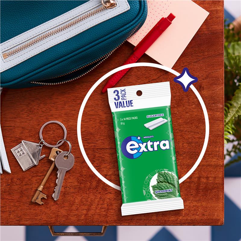 Load image into Gallery viewer, Extra Spearmint Envelope 3pk
