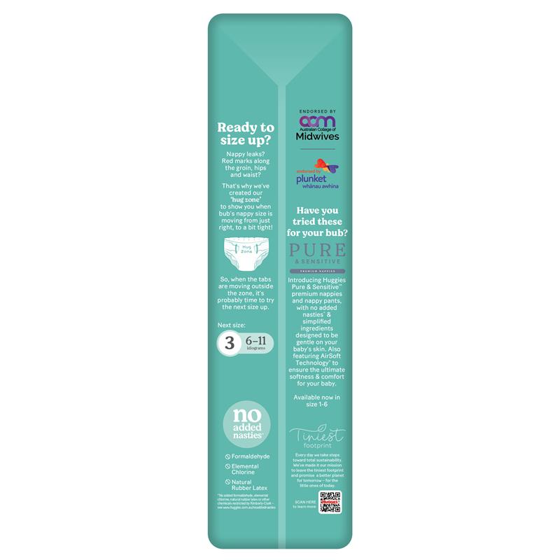 Load image into Gallery viewer, Huggies Ultimate Nappies Size 2 Infant 4-8kg Bulk 48 Pack
