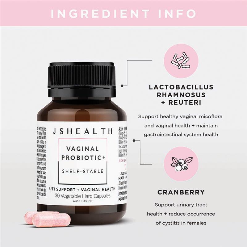 Load image into Gallery viewer, JSHealth Vaginal Probiotic 30 Capsules
