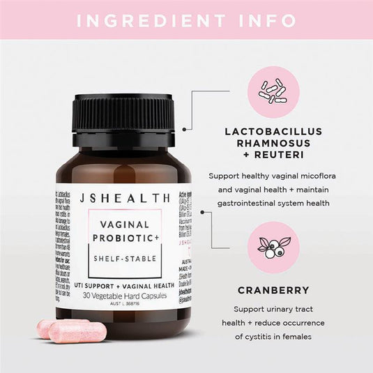 JSHealth Vaginal Probiotic 30 Capsules
