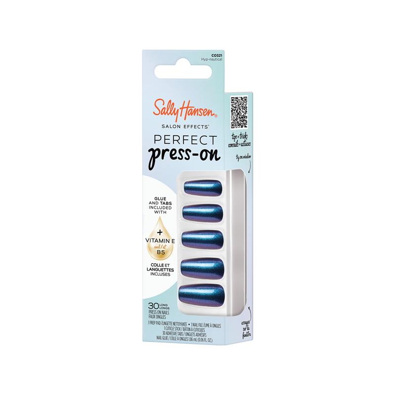 Load image into Gallery viewer, Sally Hansen Salon Effects Perfect Press-On Hypnautical 30 Pieces
