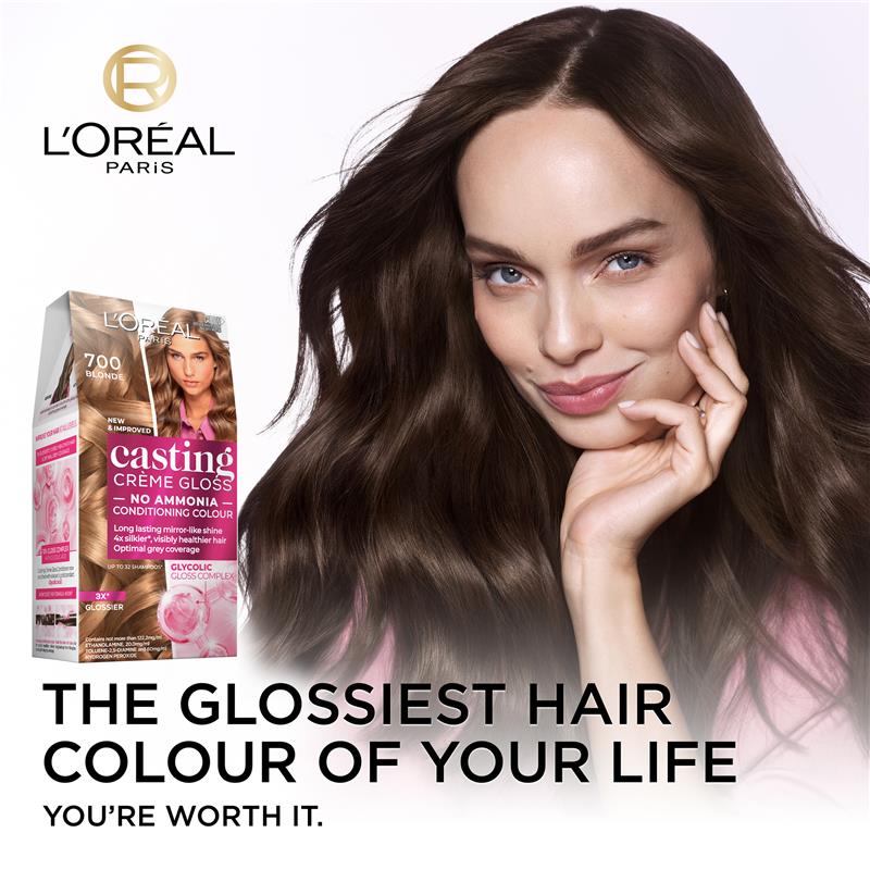 Load image into Gallery viewer, L'Oreal Paris Casting Creme Gloss Semi-Permanent Hair Colour - 700 Blonde
