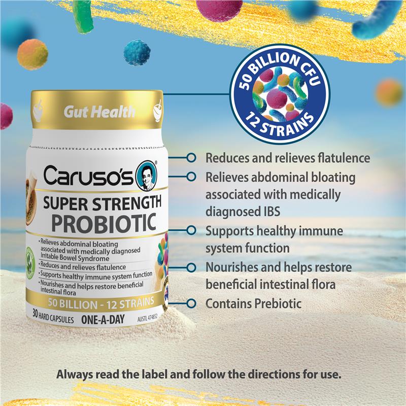 Load image into Gallery viewer, Carusos Super Strength Probiotic 30 Capsules
