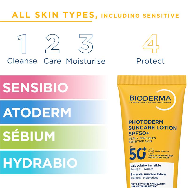 Load image into Gallery viewer, Bioderma Photoderm Suncare Lotion SPF50+ 200ml
