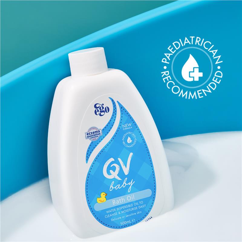 Load image into Gallery viewer, QV Baby Bath Oil 500Ml Shower &amp; Bath Oil
