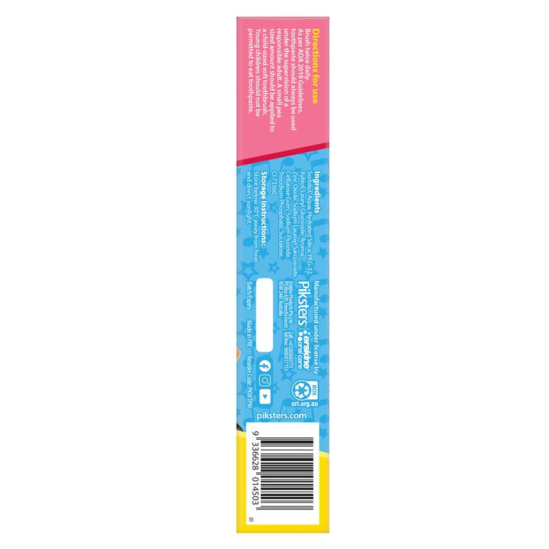 Load image into Gallery viewer, Piksters The Wiggles Toothpaste Sugar Free Watermelon Ages 2-5 96g
