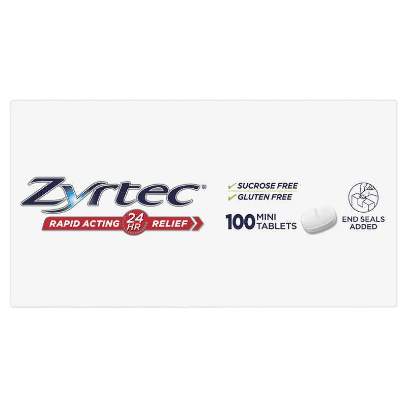 Load image into Gallery viewer, Zyrtec 10mg 100 Tablets Exclusive Size
