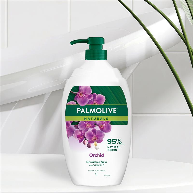 Load image into Gallery viewer, Palmolive Naturals Body Wash Orchid 1L
