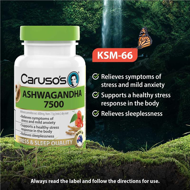 Load image into Gallery viewer, Carusos Ashwagandha 50 Tablets
