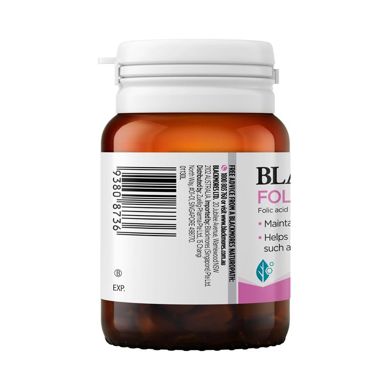 Load image into Gallery viewer, Blackmores Folate 500mcg 90 Tablets
