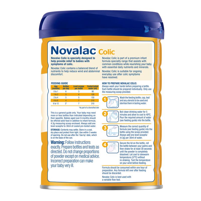 Load image into Gallery viewer, Novalac AC Colic Formula 0-12 Months 800g
