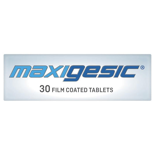 Maxigesic Double Action Combination Pain Relief 30 Tablets - Paracetamol + Ibuprofen (S3)