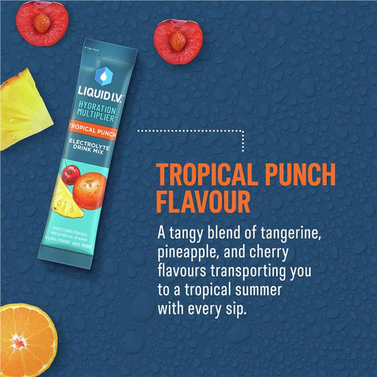 Liquid IV Hydration Tropical Punch 10 Sachets
