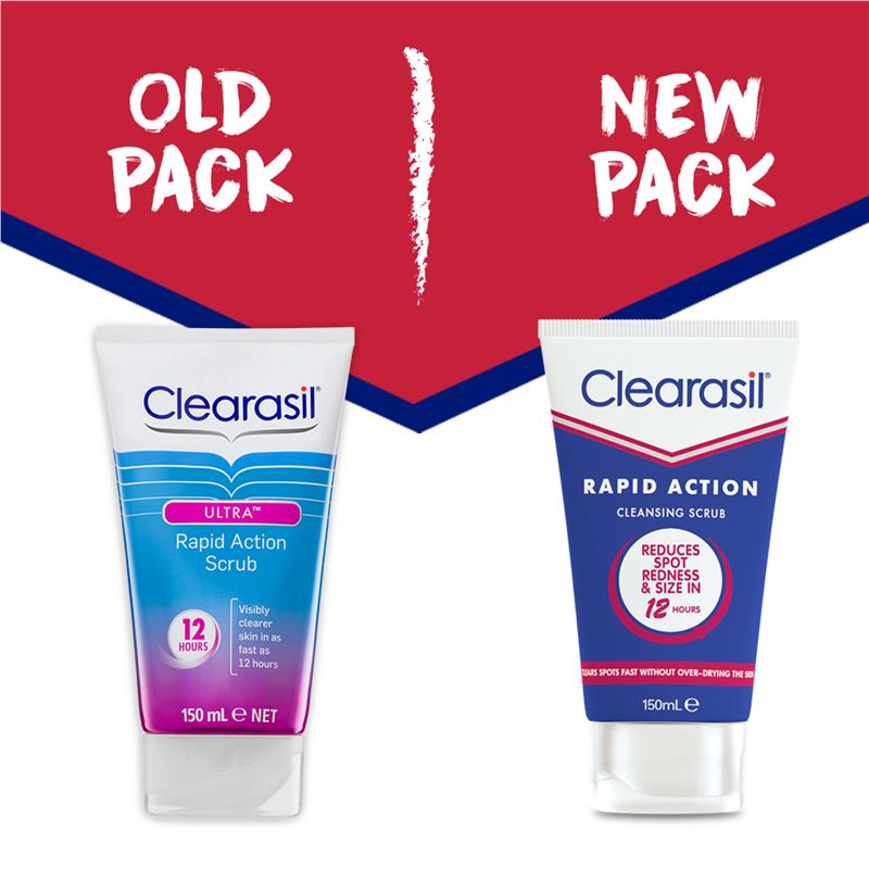 Load image into Gallery viewer, Clearasil Ultra Rapid Action Cleansing Face Scrub 150 ml
