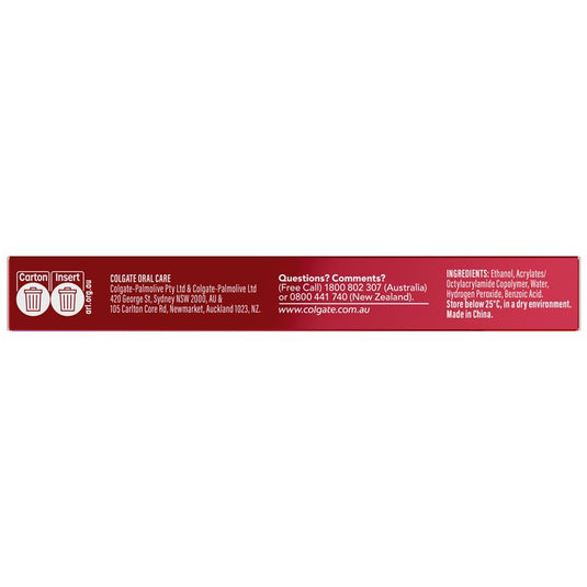 Colgate Optic White Nightly Treatment Whitening Wand 3% 2.5ml