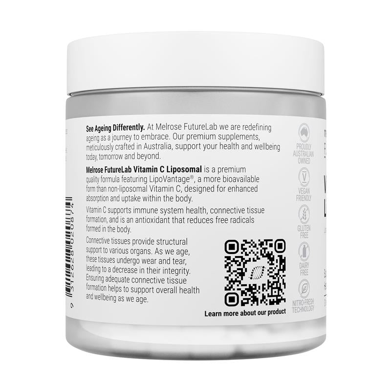 Load image into Gallery viewer, Melrose FutureLab Vitamin C Liposomal 30 Capsules
