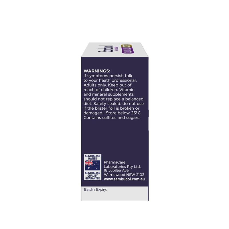 Load image into Gallery viewer, Sambucol Cold &amp; Flu Forte 24 Capsules
