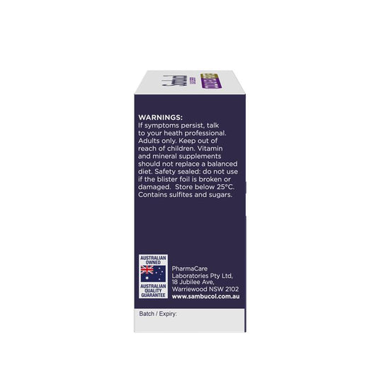 Sambucol Cold & Flu Forte 24 Capsules