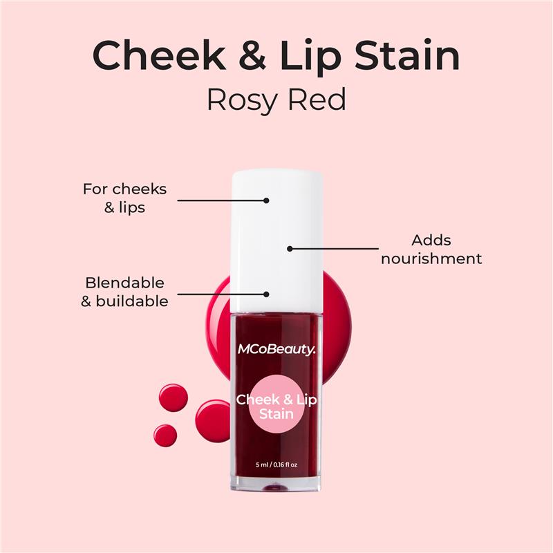 Load image into Gallery viewer, MCoBeauty Cheek &amp; Lip Stain Red
