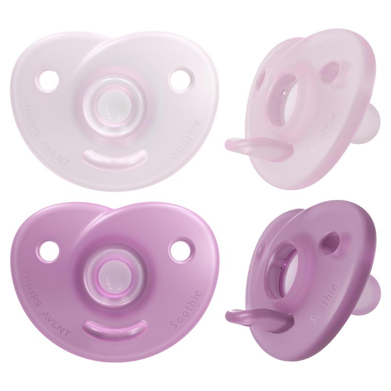 Load image into Gallery viewer, Avent Soothie 0-6 Months Pink 2 Pack
