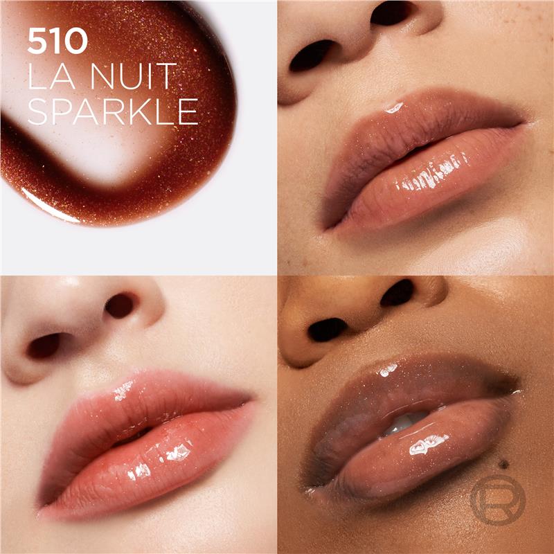 Load image into Gallery viewer, L'Oreal Paris Plump Ambition Hyaluron Lip Oil 510 La Nuit Sparkle
