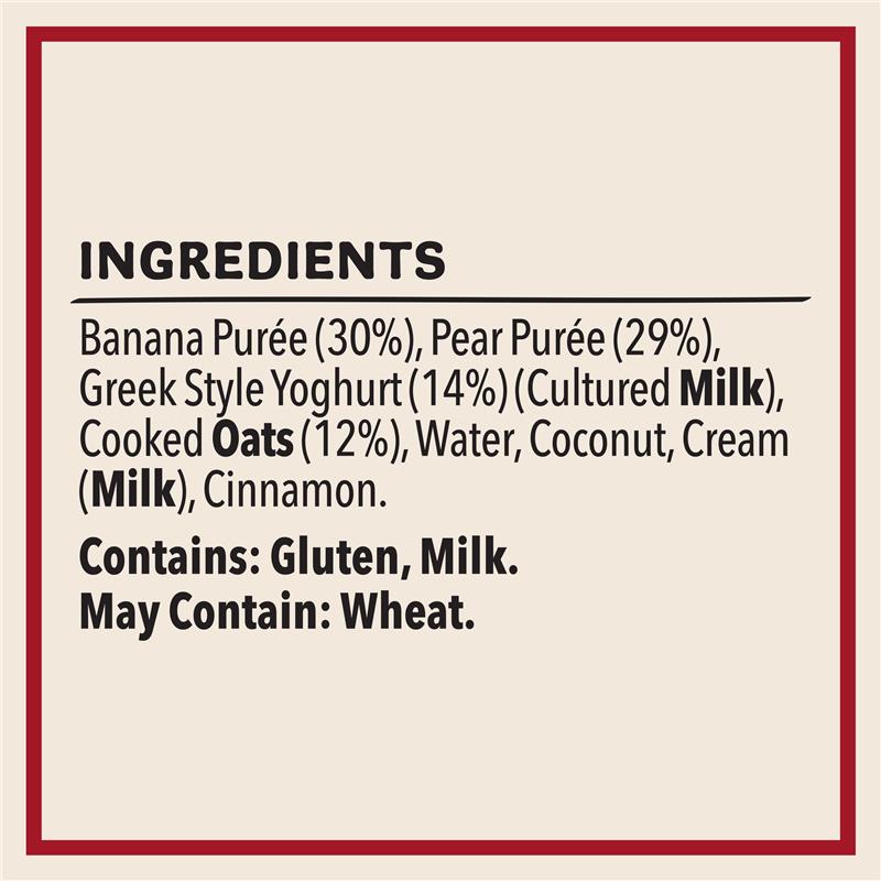 Load image into Gallery viewer, Heinz Banana &amp; Oat Smoothie with Greek style Yoghurt Pouch 120g 8m+
