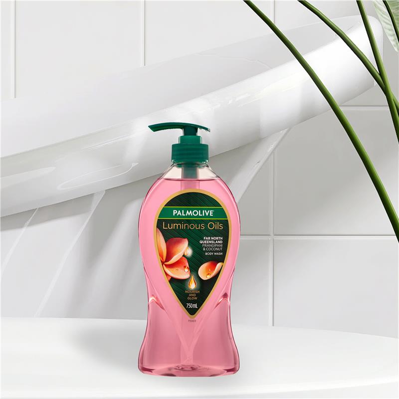 Load image into Gallery viewer, Palmolive Luminous Oils Body Wash Frangipani &amp; Coconut 750ml
