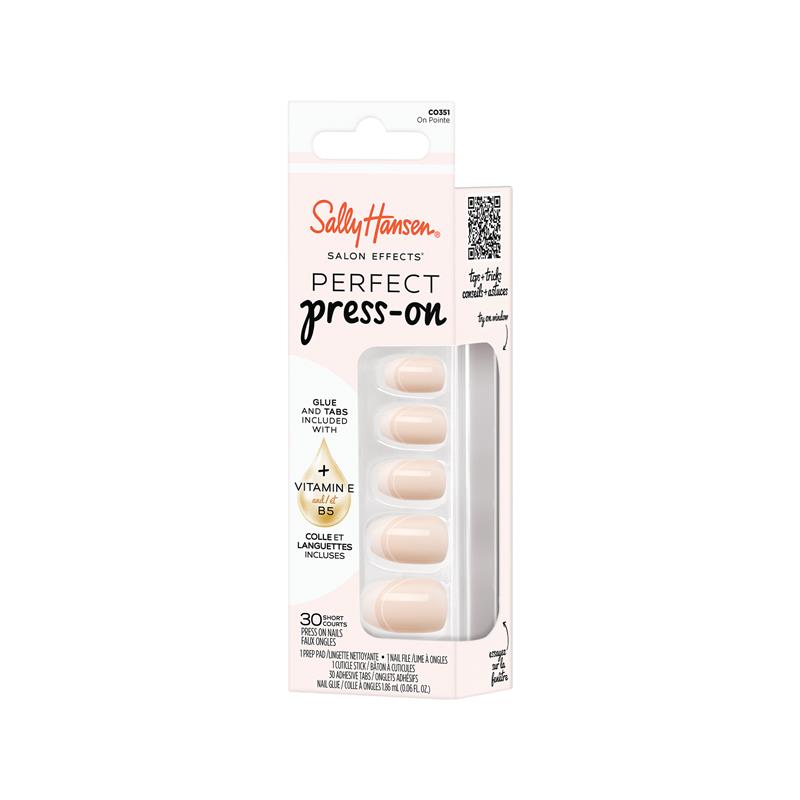 Load image into Gallery viewer, Sally Hansen Salon Effects Perfect Press-On On Pointe 30 Pieces
