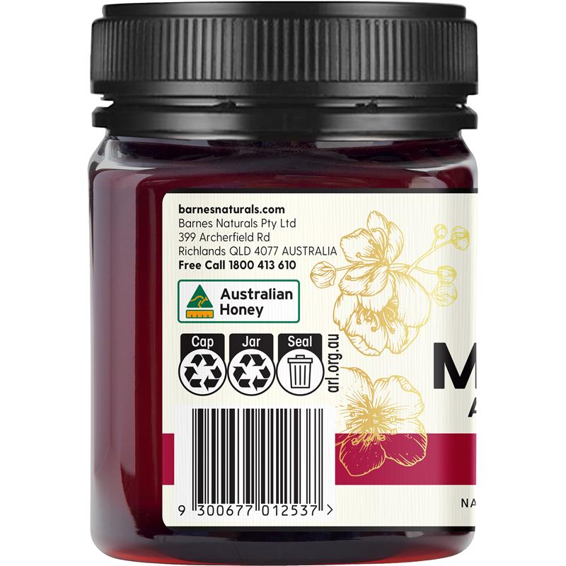 Load image into Gallery viewer, Barnes Naturals Australian Manuka Honey MGO 850+ 500g
