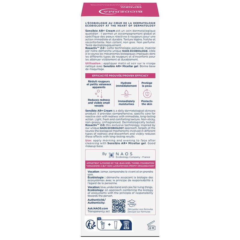 Load image into Gallery viewer, Bioderma Sensibio Ar+ Anti-Redness Soothing Moisturiser 40ml
