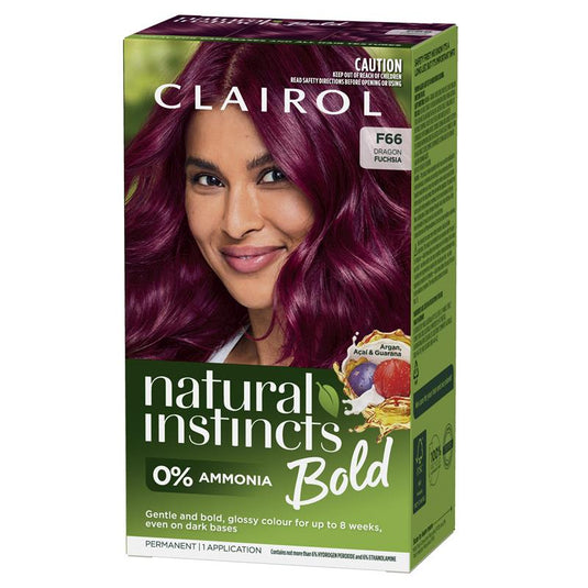 Clairol Natural Instincts Bold Fuchsia Permanent Hair Colour