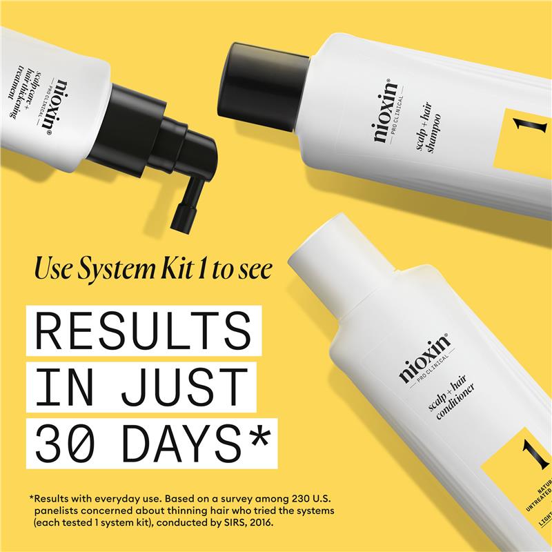 Load image into Gallery viewer, Nioxin Scalp + Hair Thickening System 1 Trial Kit
